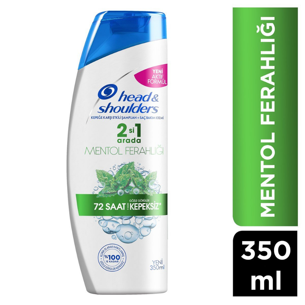HEAD & SHOULDERS MENTOL FERAHLIĞI ŞAMPUAN 350 MLŞAMPUANHEAD SHOULDERS2325