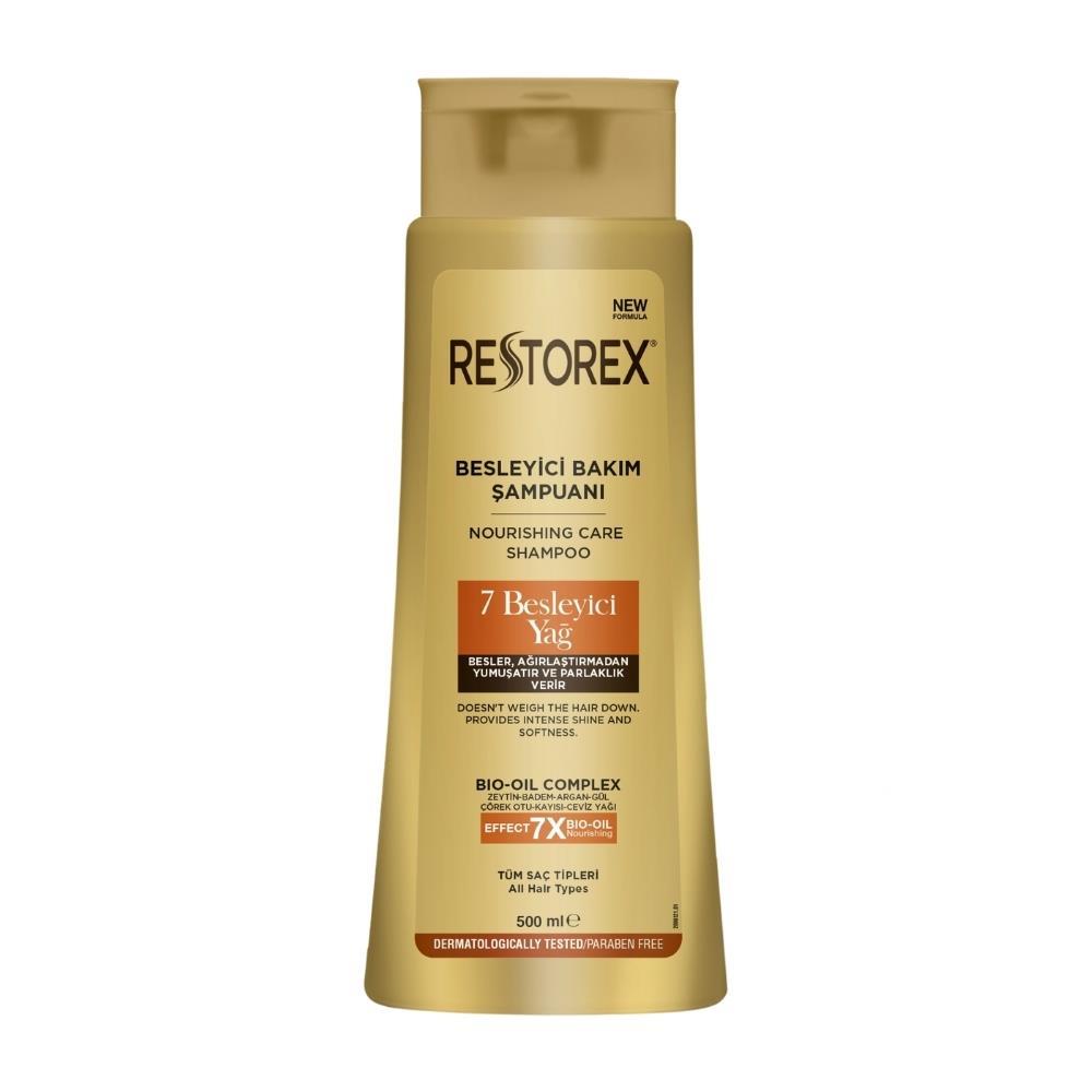 RESTOREX BESLEYİCİ BAKIM ŞAMPUANI 500 MLŞAMPUANRESTOREX5018