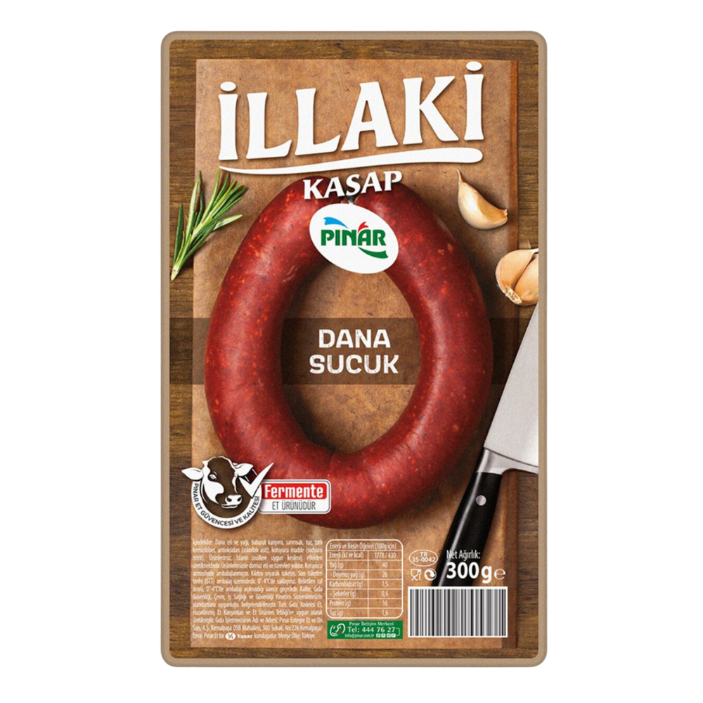 PINAR SUCUK İLLAKİ 300 GRSUCUKPINAR152903180