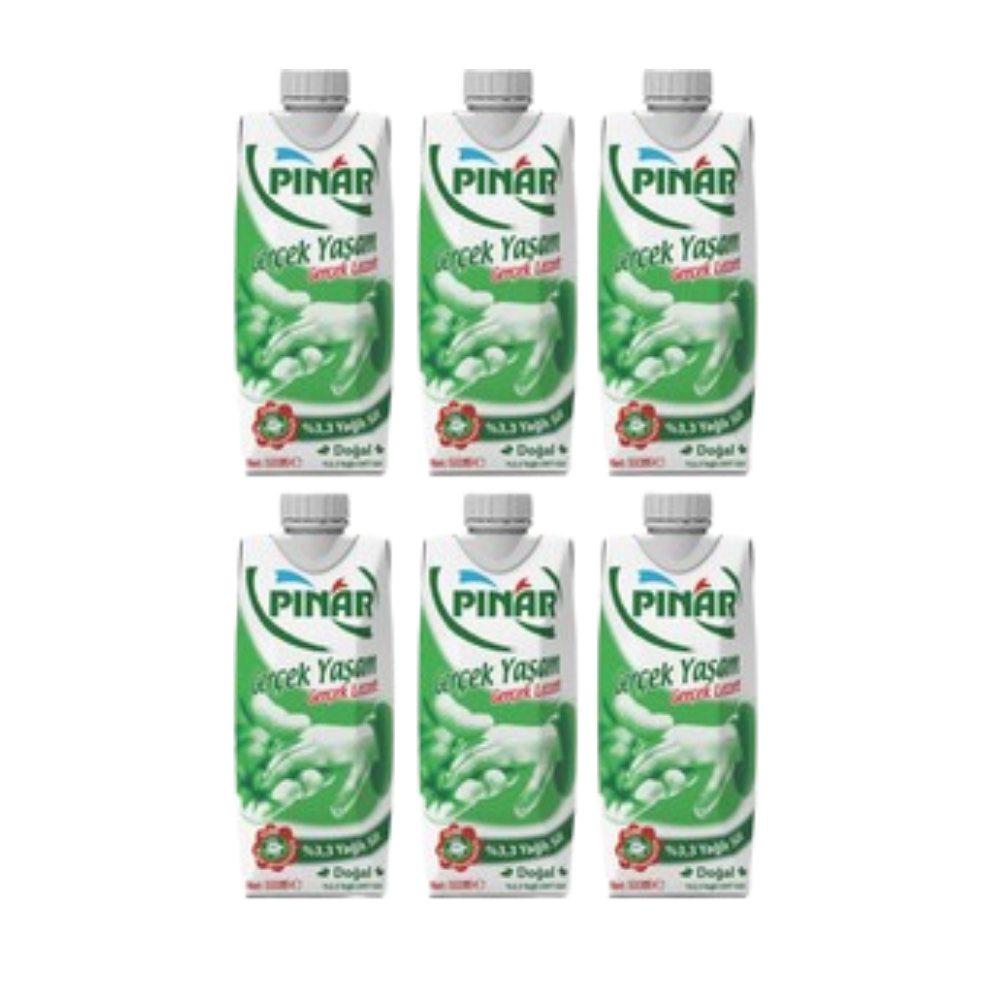 PINAR SÜT TAM YAĞLI %3,3 6 LISÜTPINAR153100006