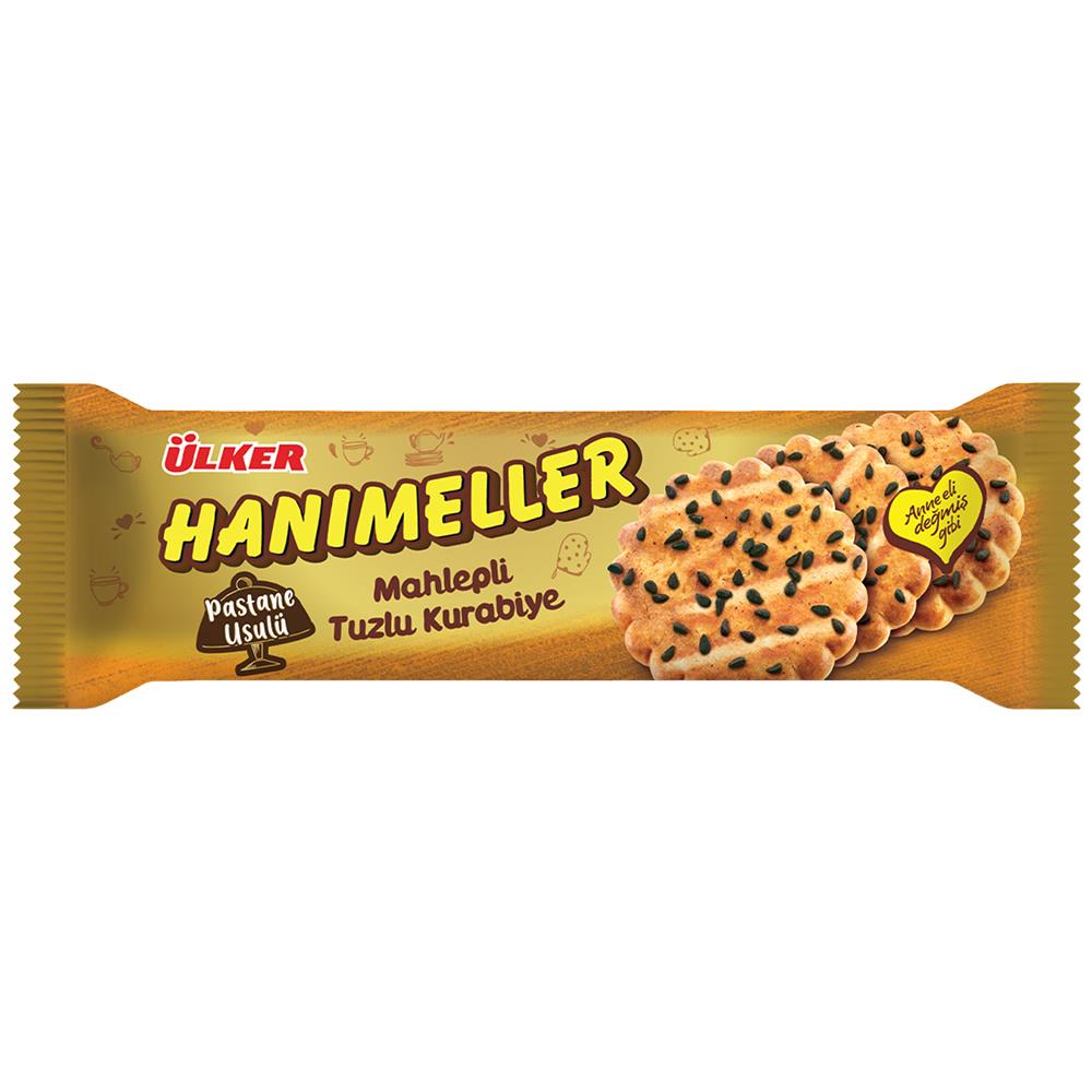 ÜLKER HANIMELLER MAHLEPLİ TUZLU KURABİYE 81GTATLI BİSKÜVİÜLKER0119005