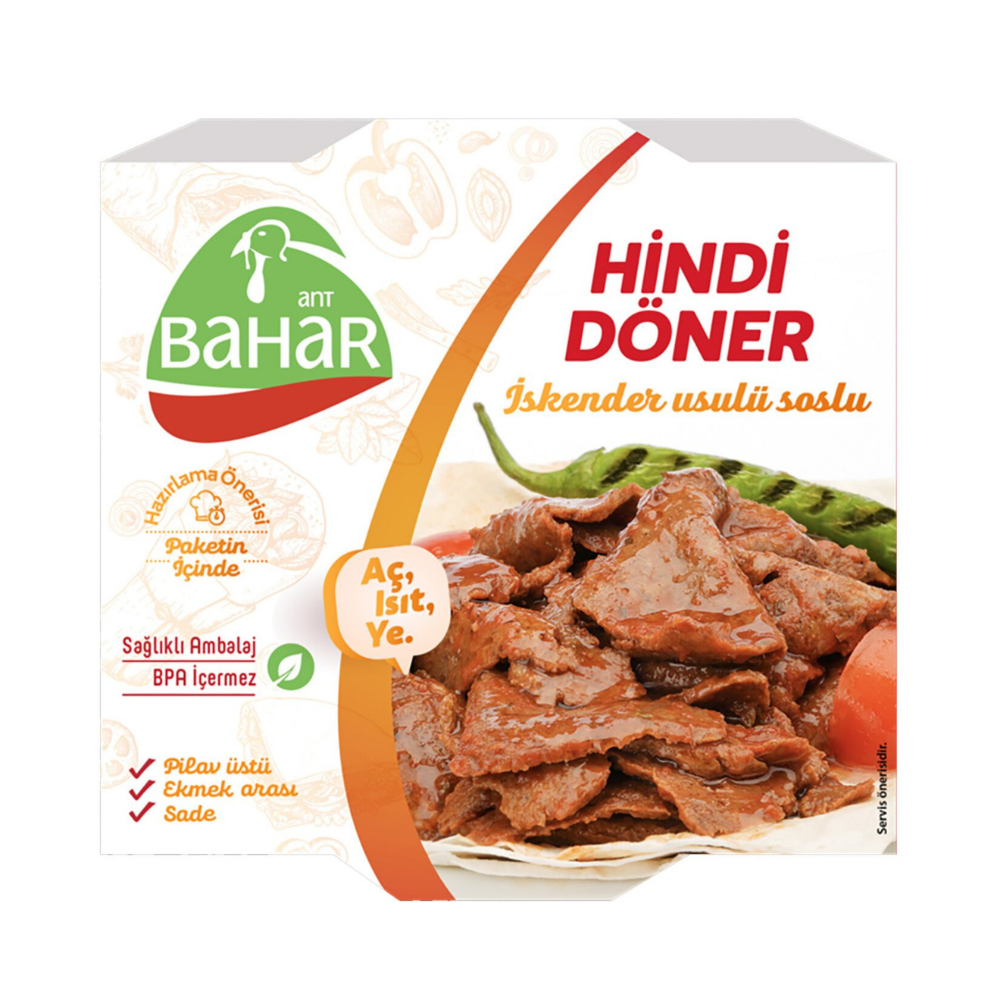 ANT BAHAR HİNDİ SOSLU DÖNER 160 GRTAVUKANT31004107