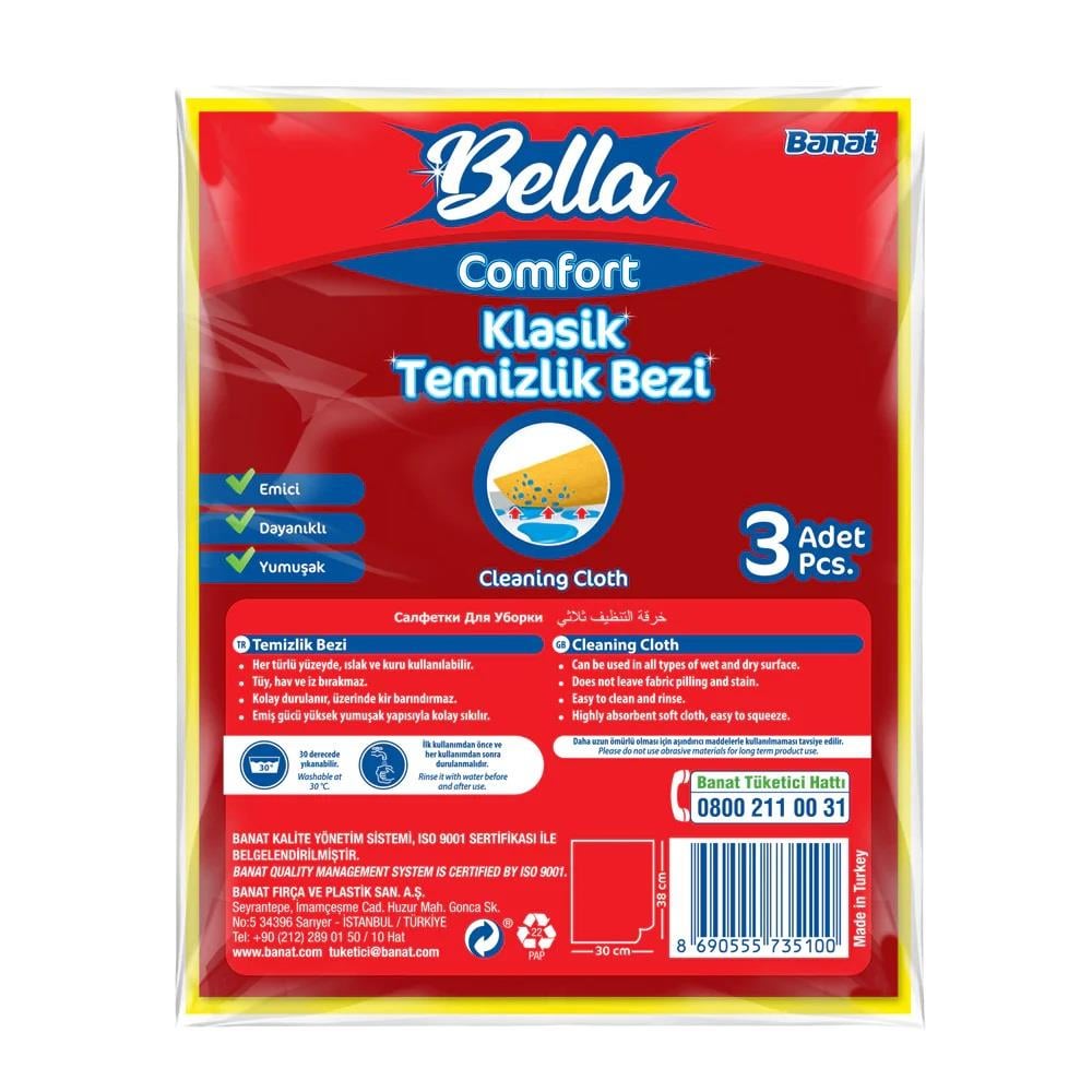 BANAT CLASİC 3LÜ TEMİZLİK BEZİTEMZİLİK BEZİBANAT8.35.735100