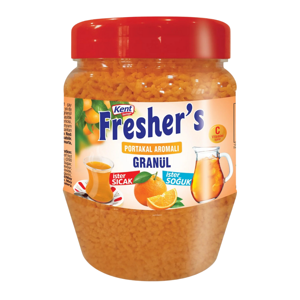 KENT BORİNGER FRESHER'S PORTAKAL AROMALI GRANÜL İÇECEK 300 GRTOZ İÇECEKLERBORİNGERMYT00904