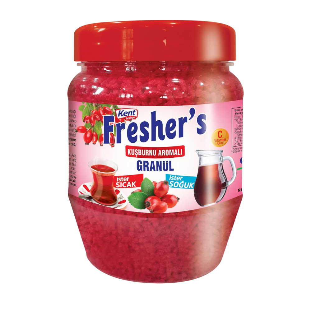 KENT BORİNGER FRESHERS GRANÜL KUŞBURNU 300 GR*12*TOZ İÇECEKLERBORİNGERMYT00907
