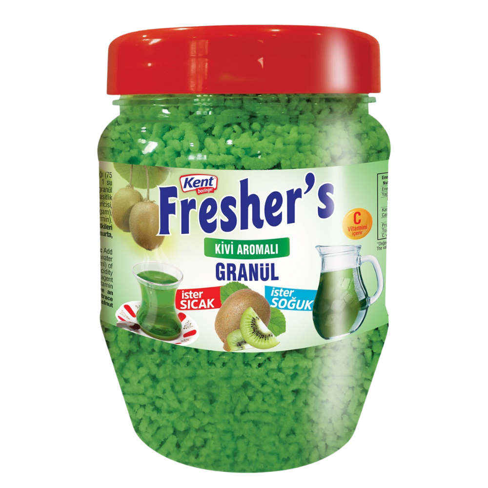 KENT BORİNGER FRESHER'S KİVİ AROMALI GRANÜL İÇECEK 300 GTOZ İÇECEKLERBORİNGERMYT01533
