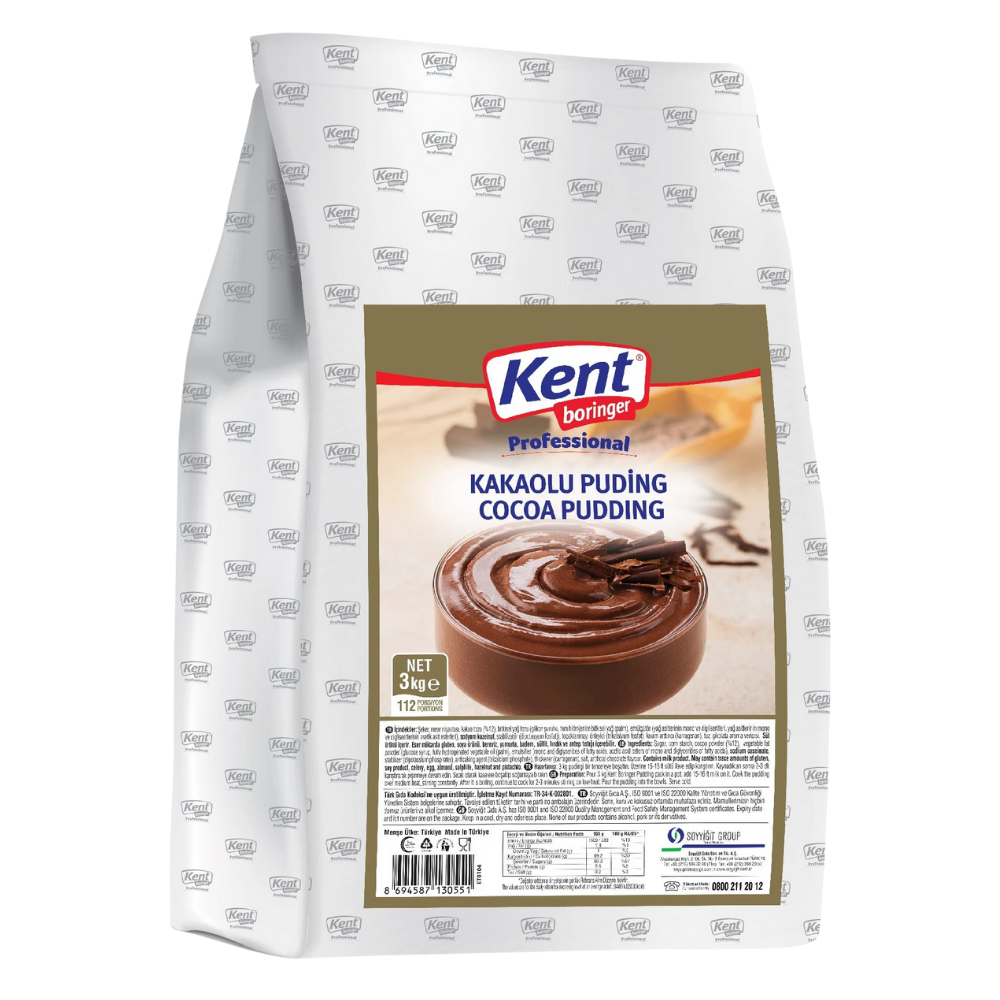 KENT BORİNGER PUDİNG KAKAOLU 3 KGTOZ TATLILARBORİNGERMYT01244