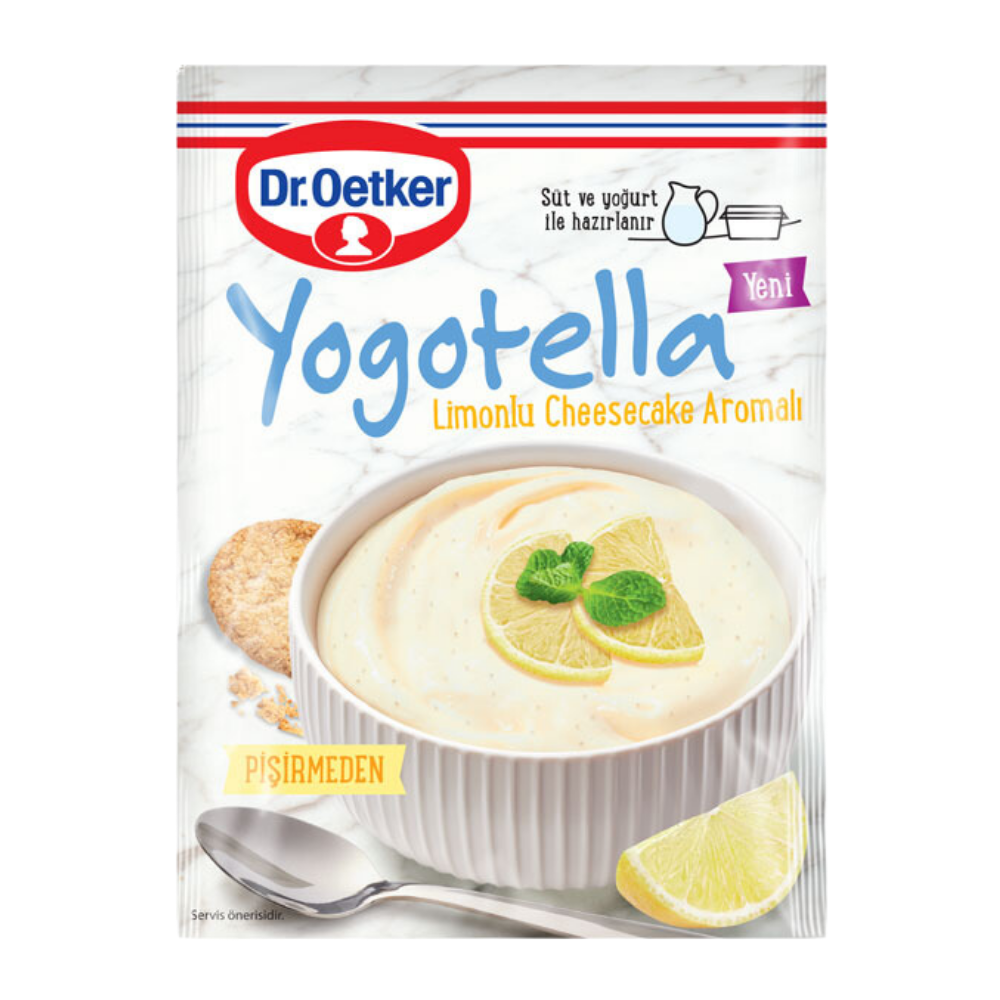 DR.OETKER YOGOTELLA LİMONLU CHEESECAKE AROMALI 83 GRTOZ TATLILARDR.OETKER106870