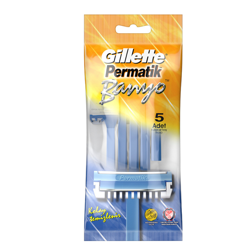 GİLLETTE PERMATİK BANYO 5 LİTRAŞ BIÇAĞIGİLLETTE9424