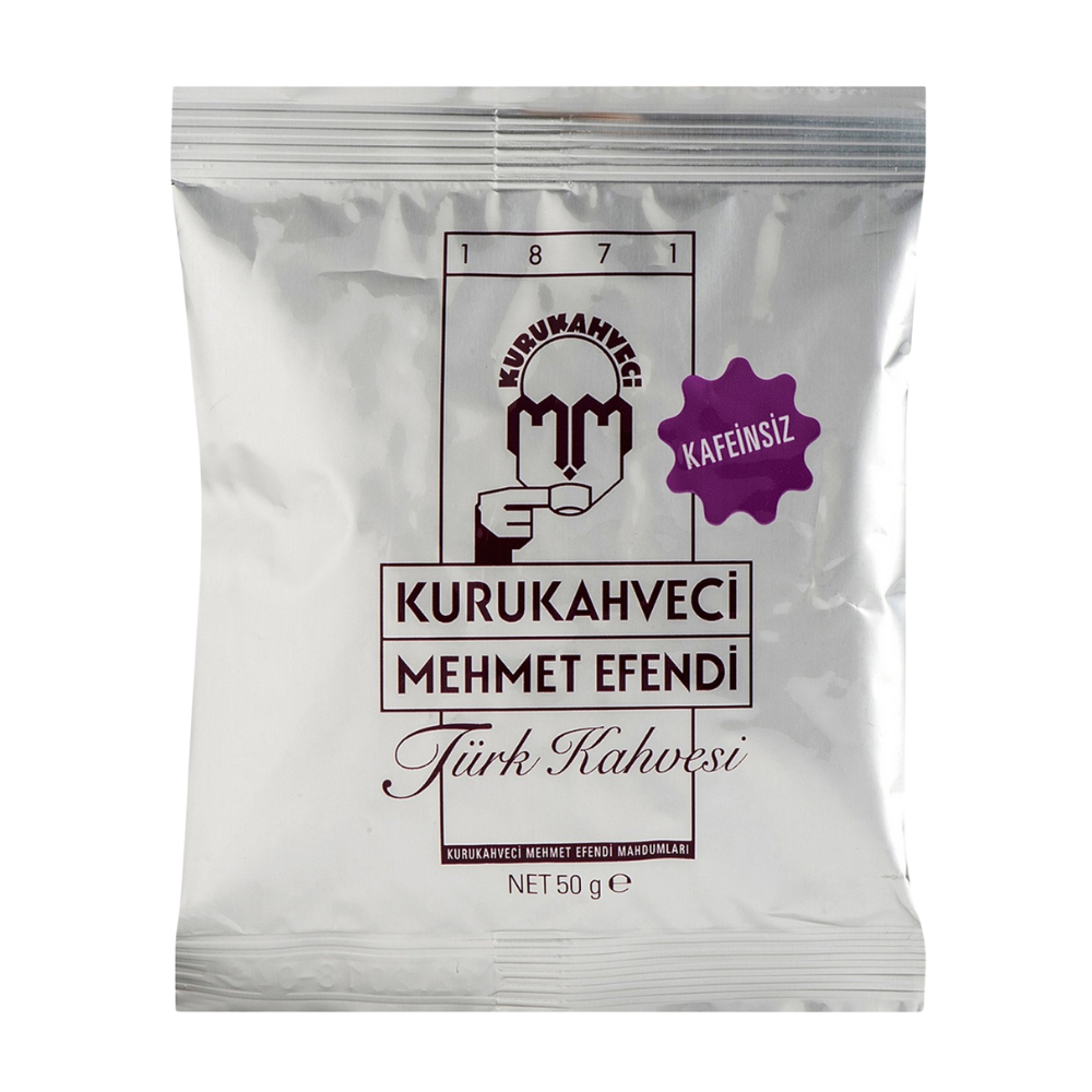 MEHMET EFENDİ TÜRK KAHVESİ KAFEİNSİZ 50 GRTÜRK KAHVESİMEHMET EFENDİS8690627421009