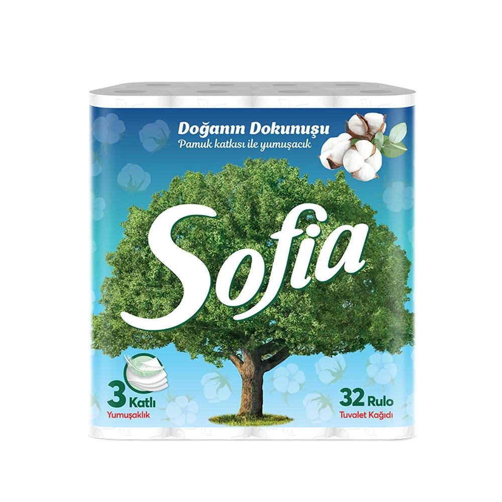 SOFİA TUVALET KAĞIDI 3 KATLI 32'LİTUVALET KAĞIDISOFİAS8698996008005