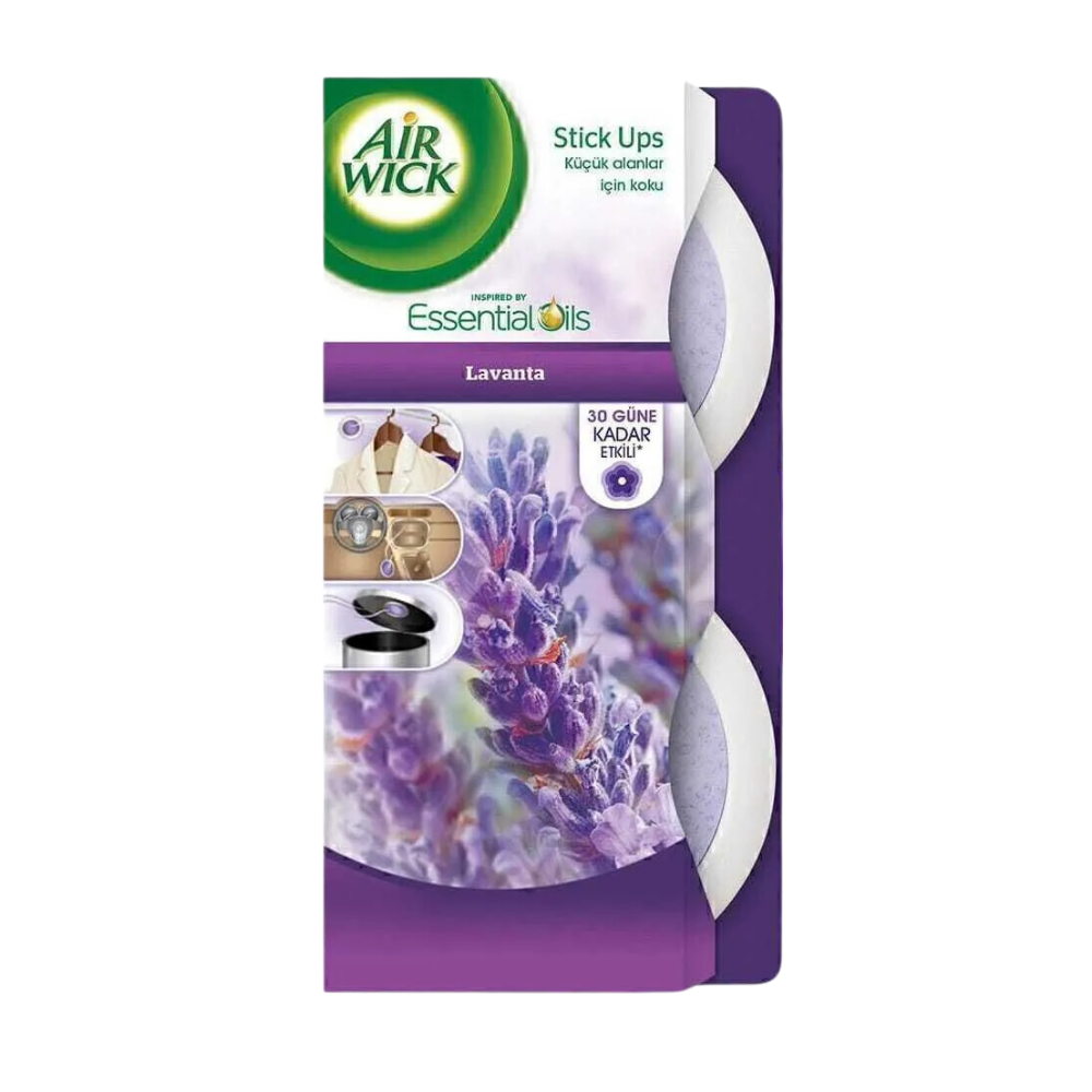 AİR WİCK STİCK UPS LAVANTA AROMA JEL 2*30 GRTUVALET TEMİZLEMEMarkasız21295
