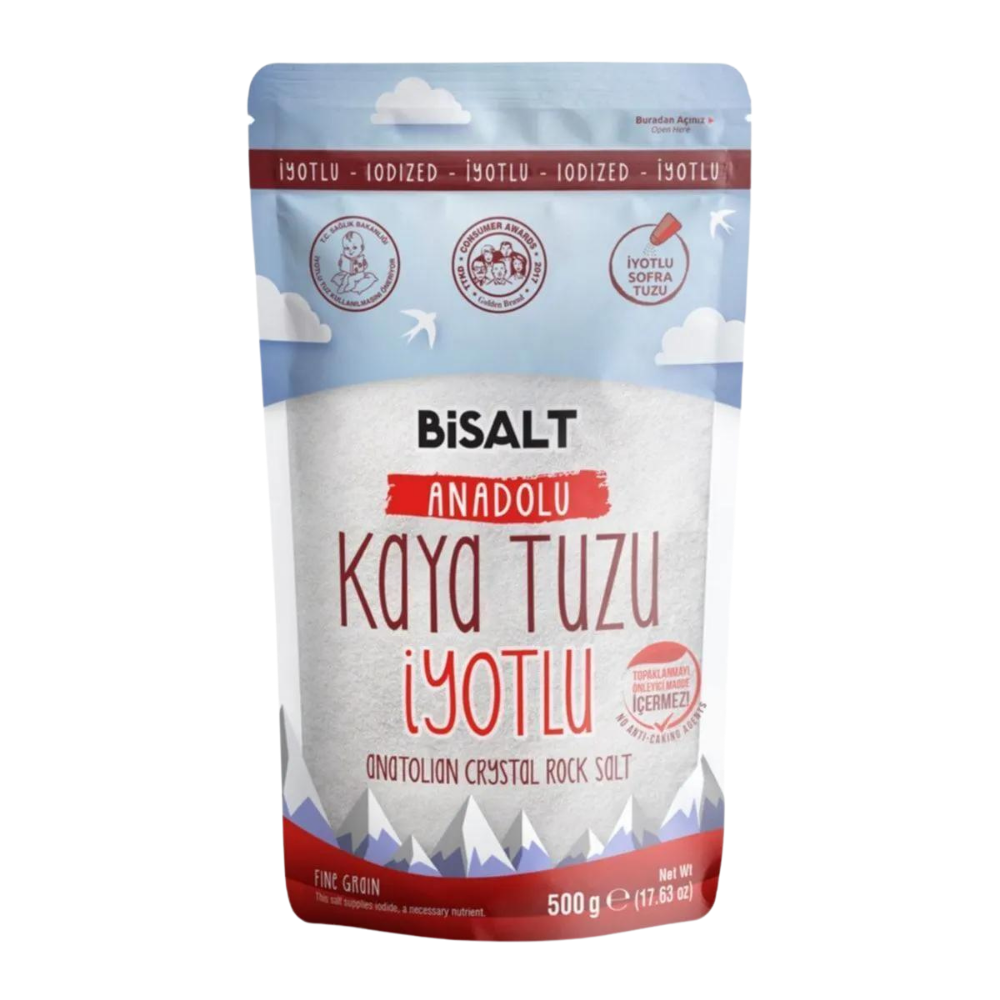 BİSALT ANADOLU KAYA TUZU İYOTLU 500 GRTUZBİSALTBIS.AND.0009