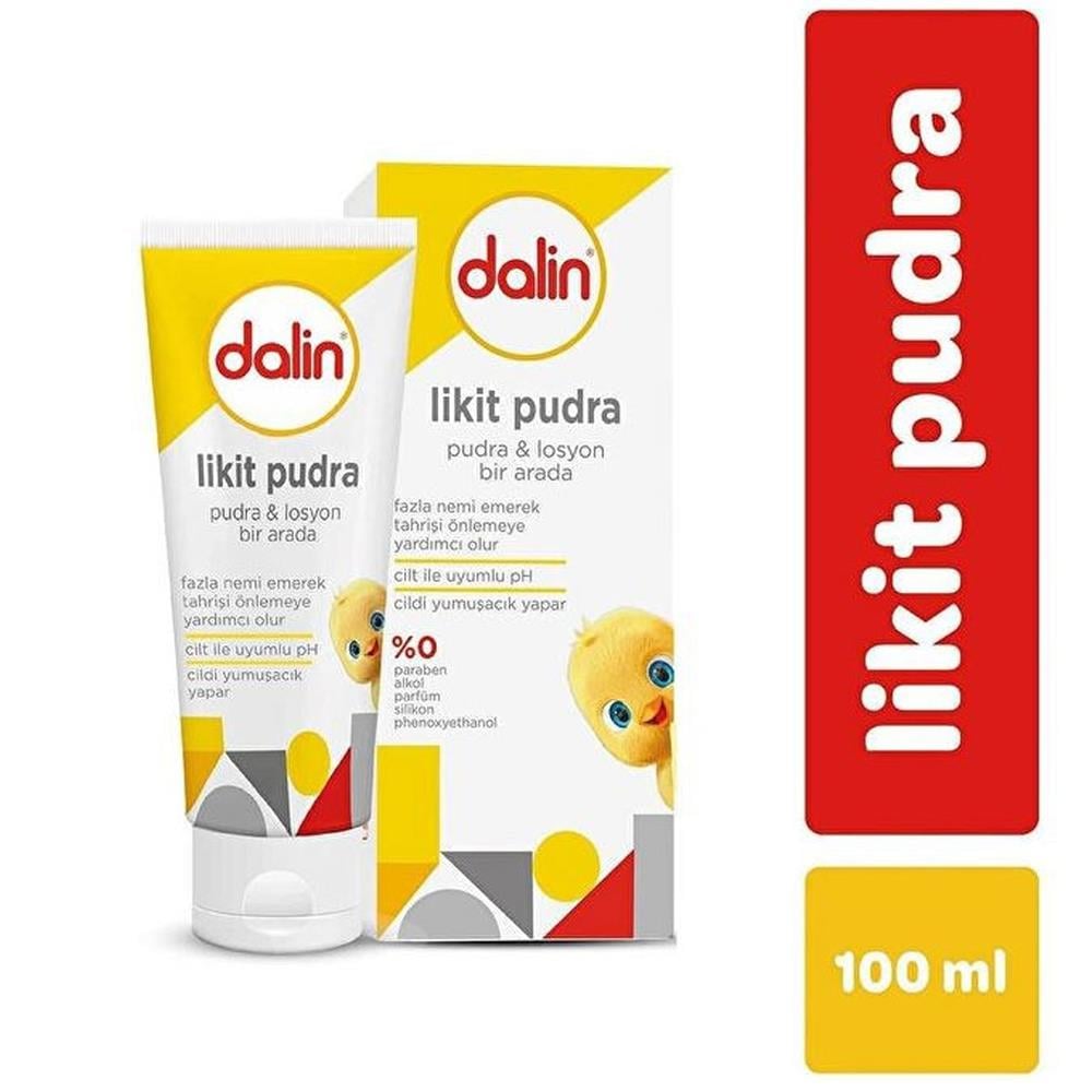 DALİN 100 ML LİKİT PUDRAYAĞ KREMDALİNDL8690605062316