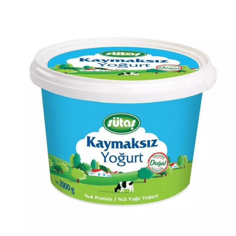 SÜTAŞ KAYMAKSIZ YOĞURT 2000 GRYOĞURTSÜTAŞ213410