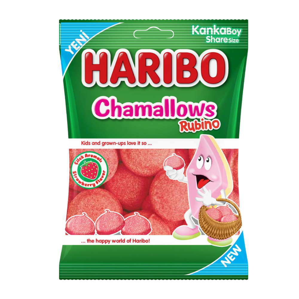 HARİBO CHAMALLOWS RUBİNO 70 GRYUMUŞAK ŞEKERHARİBOHARIBO11