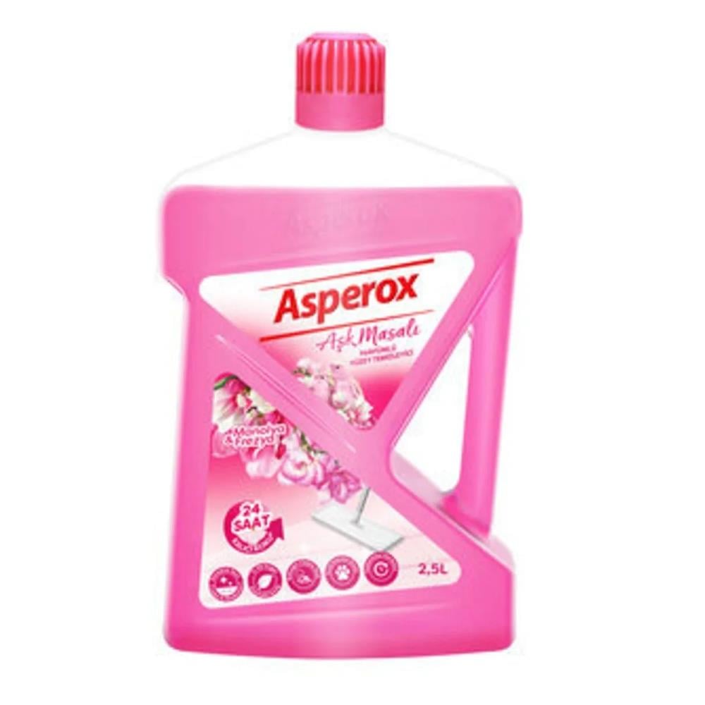ASPEROX MANOLYA VE FREZYA KOKULU YÜZEY TEMİZLEYİCİ 2.5 LT (AŞK MASALI)YÜZEY TEMİZLEYİCİASPEROXYTAS0004