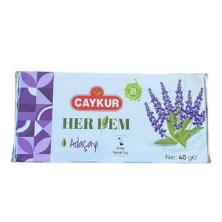 ÇAYKUR HERDEM YEŞİL ADAÇAYI SÜZEN POŞET 40GRBİTKİ ÇAYIÇAYKUR131040
