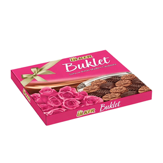 ÜLKER BUKLET MADLEN PEMBE 208 GRHEDİYELİK ÇİKOLATAÜLKER0032702