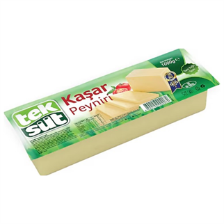 TEKSÜT KAŞAR PEYNİRİ 1000 GRKAŞAR PEYNİRTEKSÜT152.01.07.0702.01000
