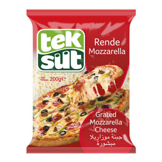TEKSÜT RENDE MOZZARELLA PEYNİR POŞET  200 GRKAŞAR PEYNİRTEKSÜT152.01.07.0763.00200