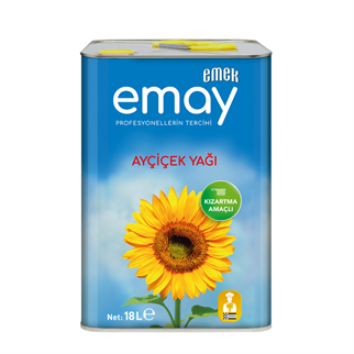 EMAY AYÇİÇEK YAĞI KIZARTMA AMAÇLI 18 LTKategorisizMarkasızM02.001.18000.003