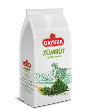 ÇAYKUR ZÜMRÜT YEŞİL ÇAY PUDRASI 150 GRORGANİK ÇAYÇAYKUR166015