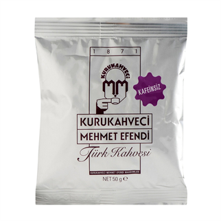 MEHMET EFENDİ TÜRK KAHVESİ KAFEİNSİZ 50 GRTÜRK KAHVESİMEHMET EFENDİS8690627421009