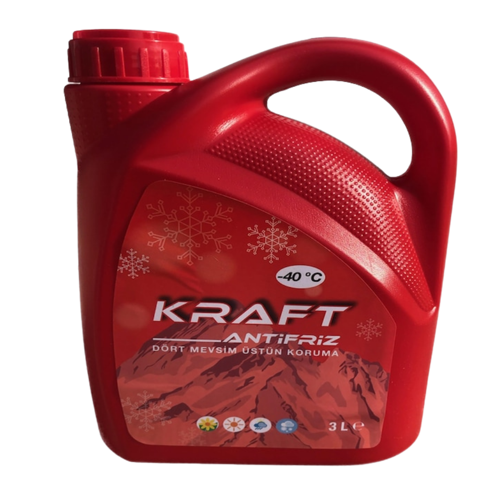 KRAFT ANTİFRİZ KIRMIZI 3 LTARABA TEMİZLEMEMarkasız4450