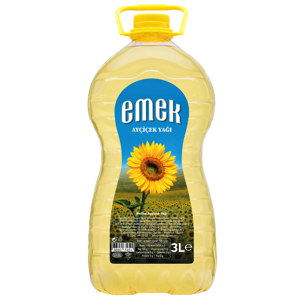 EMEK AYÇİÇEK YAĞI 3 LAYÇİÇEK YAĞIEMEKM01.001.03000.001