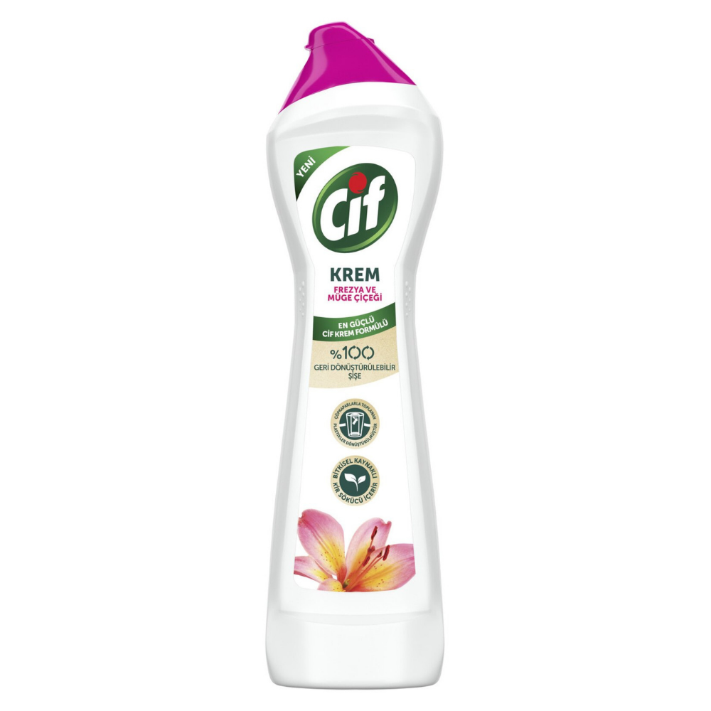 CİF KREM MÜGE ÇİÇEĞİ 500 MLBANYO TEMİZLEMEMarkasız9276