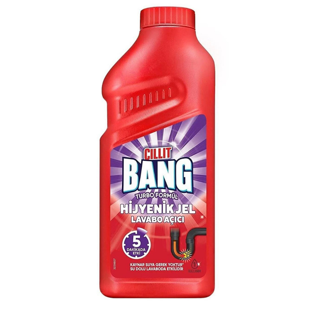 CILLIT BANG TURBO DRAİN LAVABO AÇICI 500 MLBANYO TEMİZLEMEMarkasızB0036 3238318