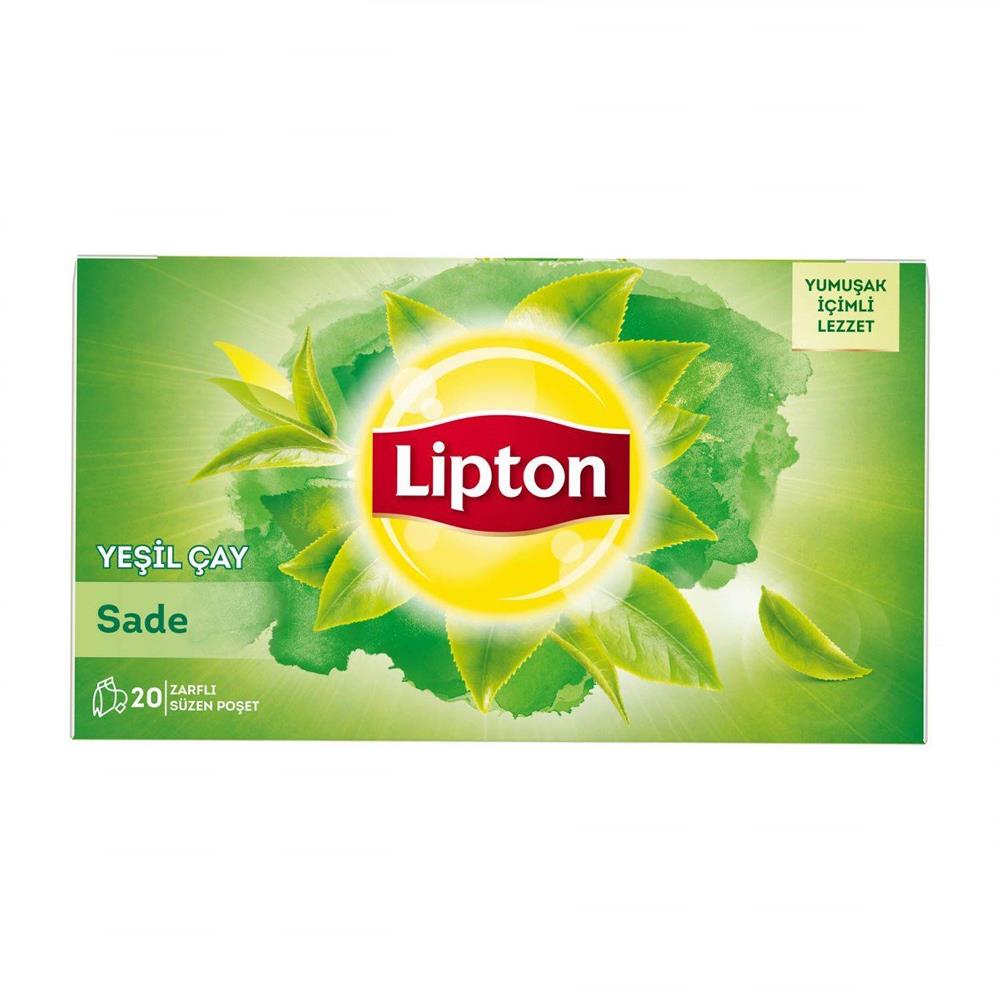 LİPTON SADE YEŞİL ÇAY 20‘Lİ  30GRBARDAK POSET ÇAYLİPTON20039181