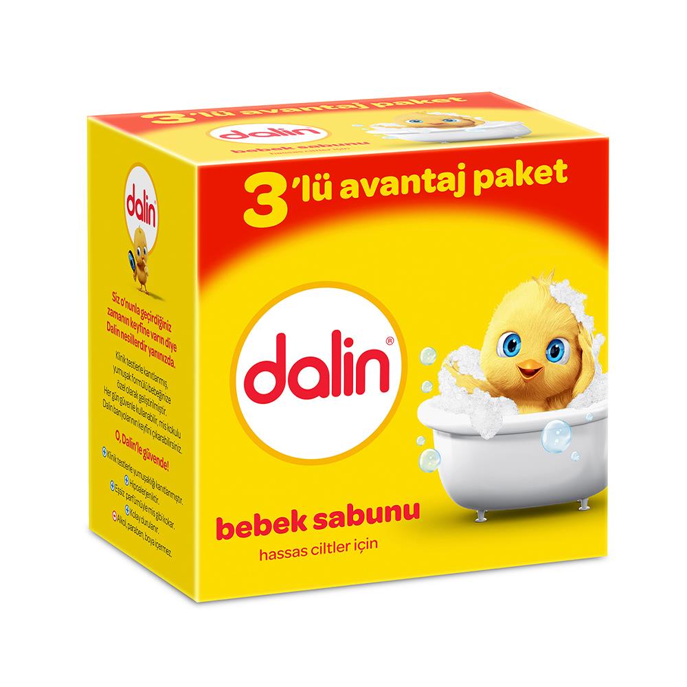 DALİN SABUN KLASİK 3X100 GRBEBEK DETERJAN SABUNDALİN55000051