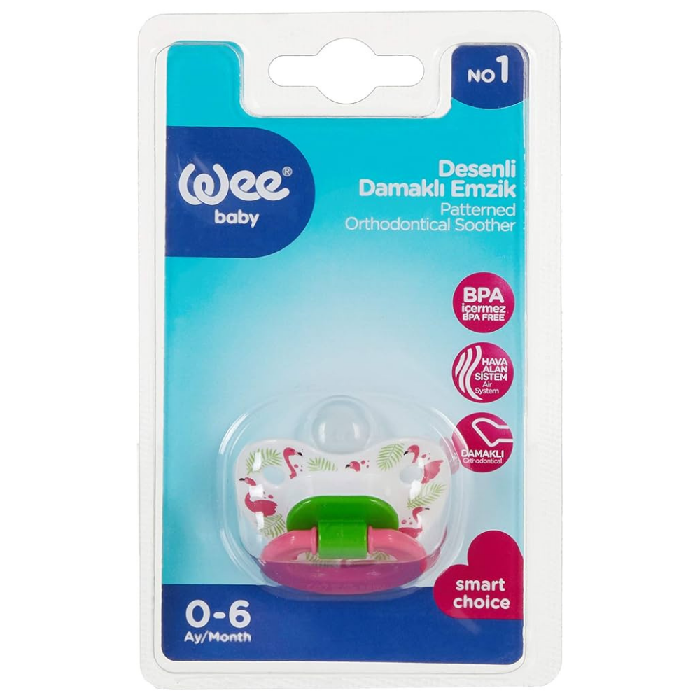 WEE BABY SLK DESENLİ DAMAKLI EMZ NO 1BESLENME ARÇLARIWEE BABY8.25.833