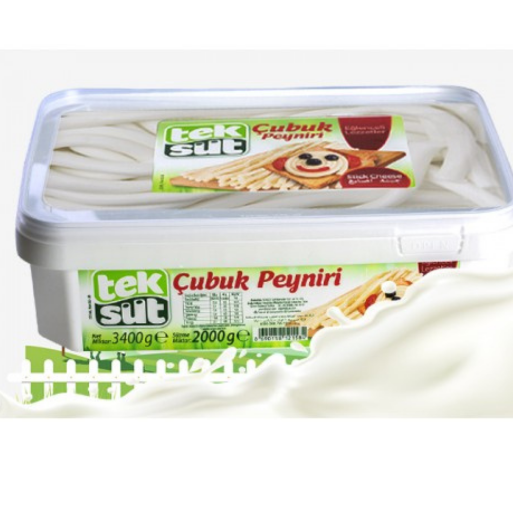 TEKSÜT ÇUBUK PEYNİR 2000 GRBEYAZ PEYNİRTEKSÜT152.01.14.1415.02000