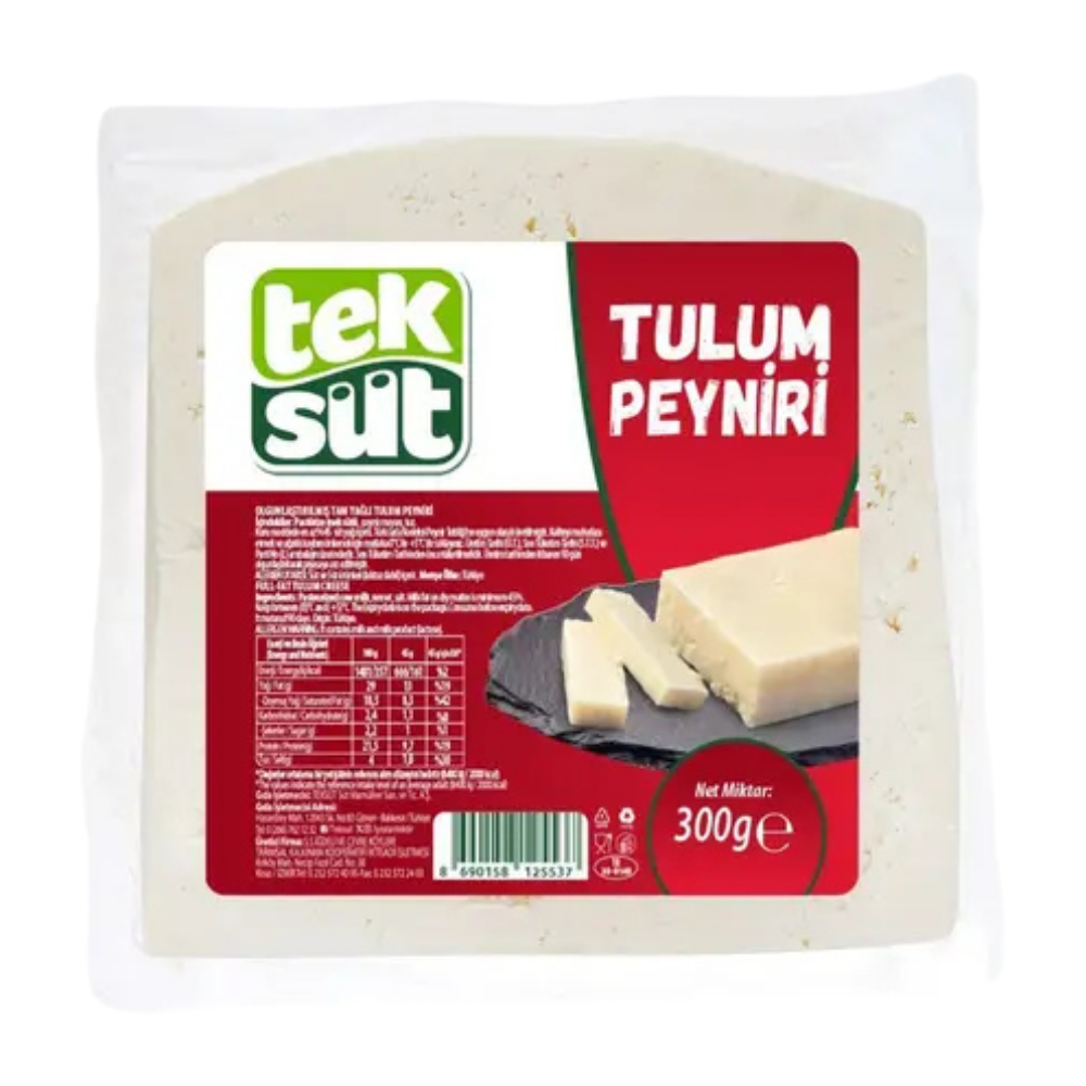 TEKSÜT TULUM PEYNİRİ 300 GRBEYAZ PEYNİRTEKSÜT153.01.19.1903.00300