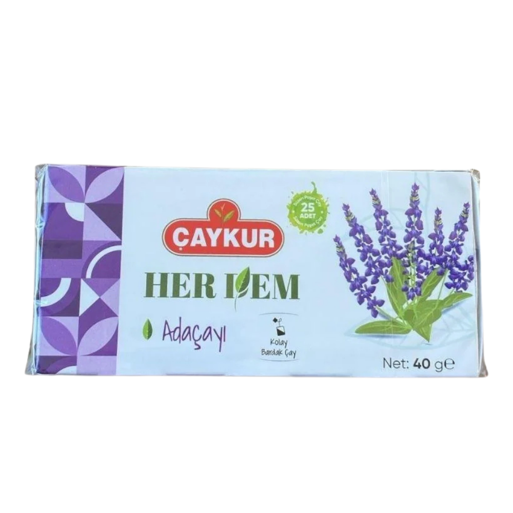 ÇAYKUR HERDEM YEŞİL ADAÇAYI SÜZEN POŞET 40GRBİTKİ ÇAYIÇAYKUR131040