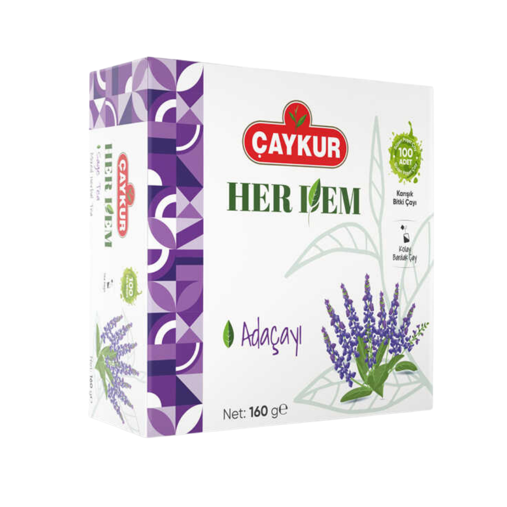 ÇAYKUR HERDEM YEŞİL ADAÇAYI SÜZEN POŞET 160GRBİTKİ ÇAYIÇAYKUR131160