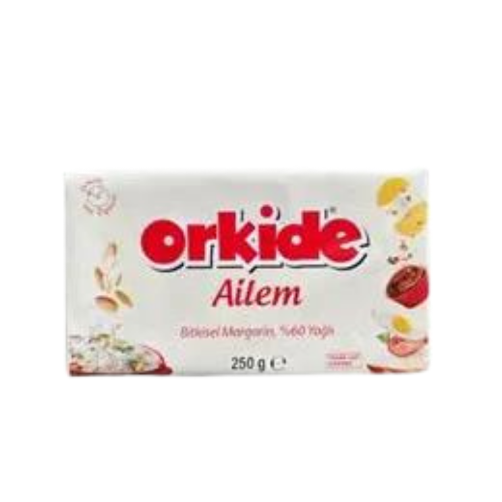 ORKİDE AİLEM %60 YAĞLI PAKET MARGARİN 250 GRBOŞTASATIŞI YOK9058