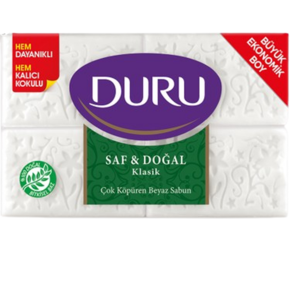 DURU SAF VE DOĞAL BEYAZ SABUN 800 GRBOŞTASATIŞI YOKD512345