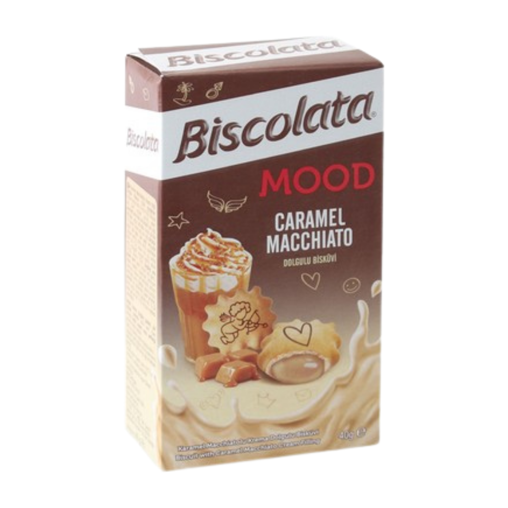 ŞÖLEN BISCOLATA MOOD KARAMEL MACCHİATO 40 GRBOŞTASATIŞI YOKMA.BIS.5830.00