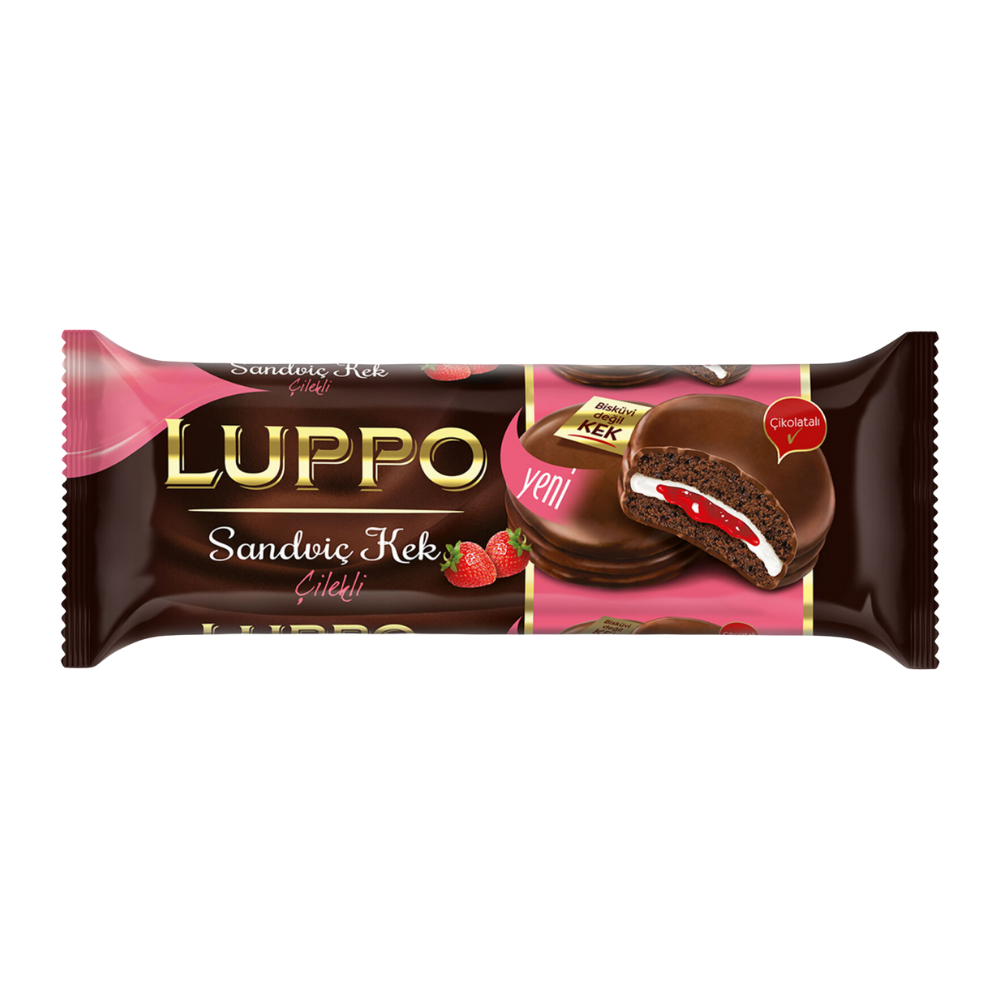 ŞÖLEN LUPPO SANDVİÇ KEK ÇİLEKLİ 182 GRBOŞTASATIŞI YOKPZR76