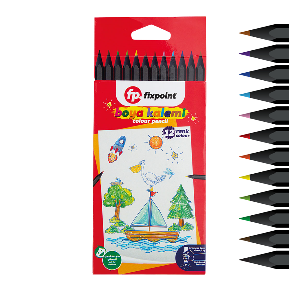 FİXPOİNT KURUBOYA 12 Lİ TÜP P-2732BOYAFİXPOİNT56001.4313