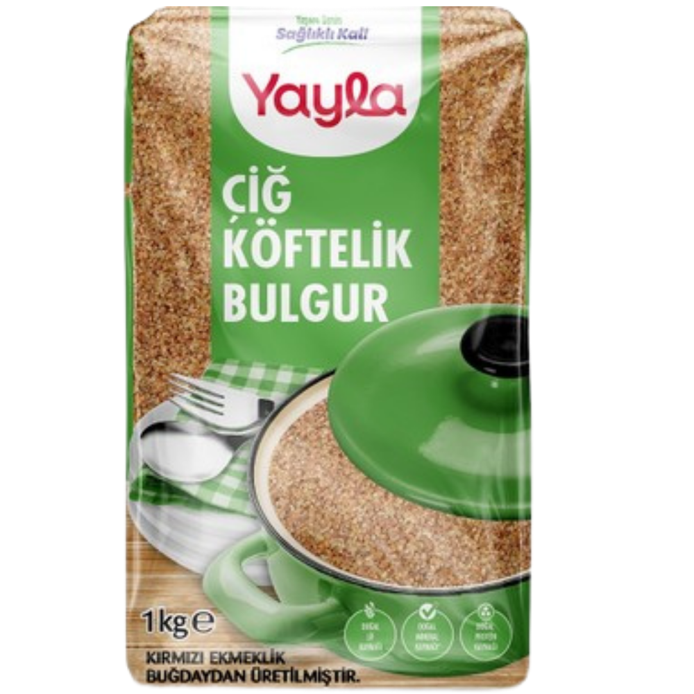 YAYLA ÇİĞKÖFTELİK BULGUR 1 KGBULGURYAYLAS8693374011226