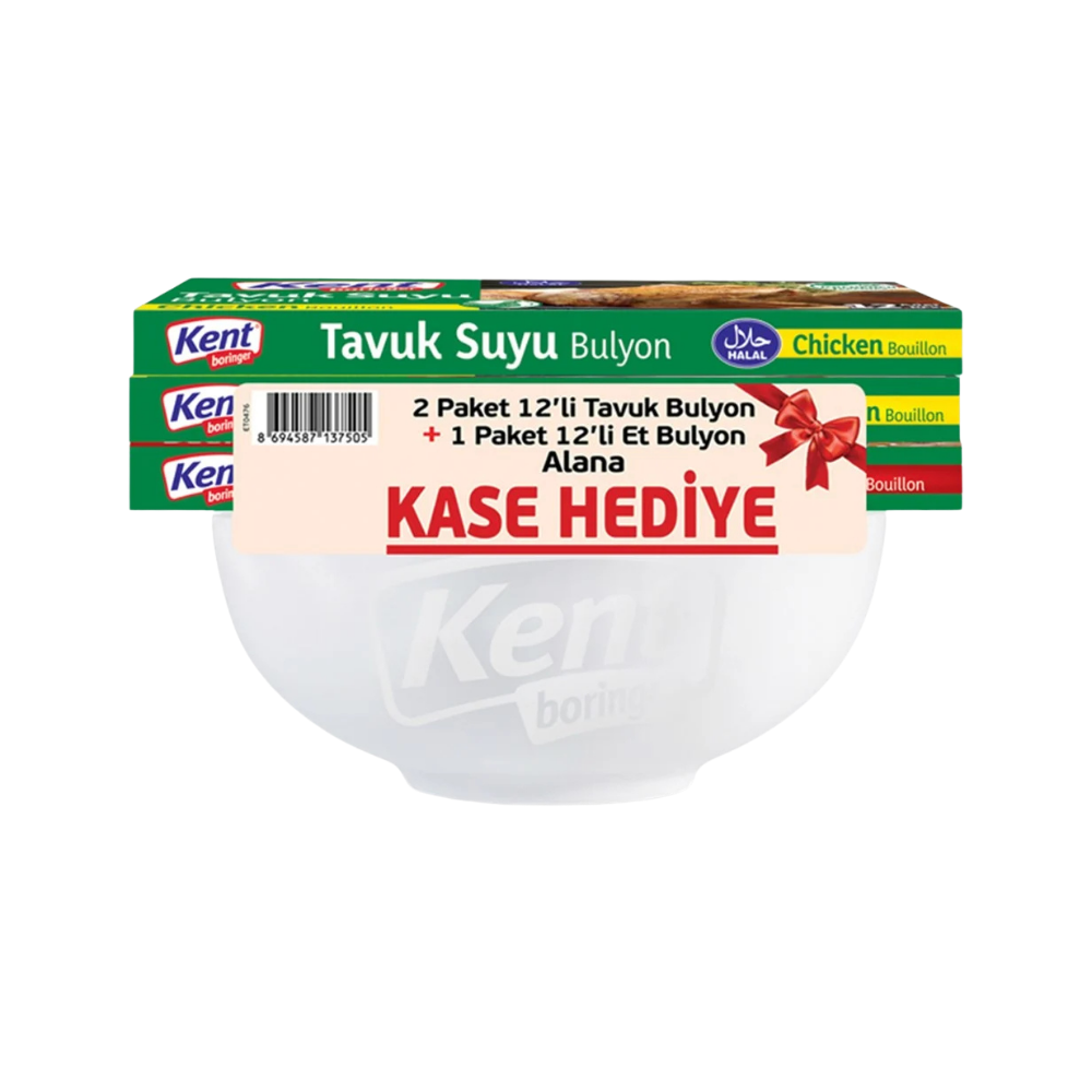 KENT BORİNGER BULYON 3 LÜ KASE HEDİYELİ 120 GRBULYONBORİNGERMYK00519