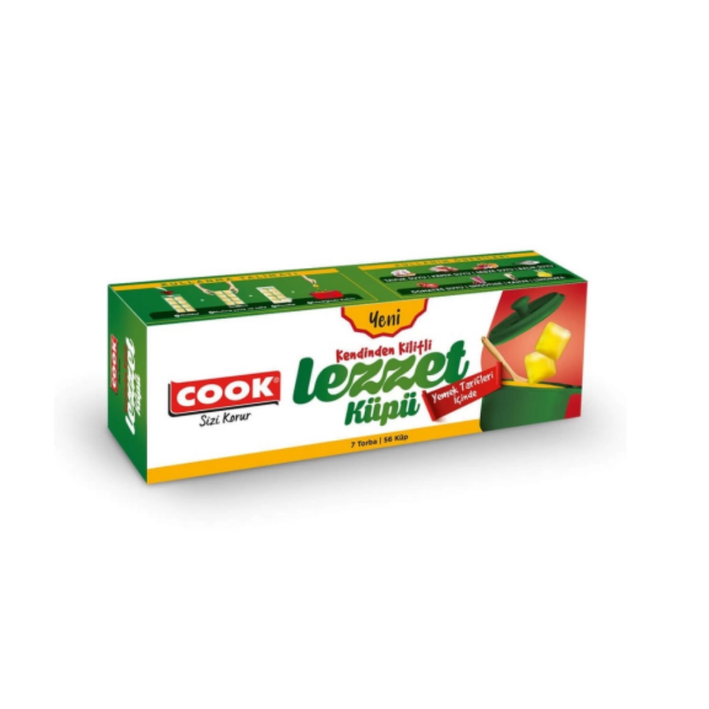 COOK KENDİNDEN KİLİTLİ LEZZET KÜPÜ 7 YAPRAKBUZDOLABI POŞETİCOOK709050233