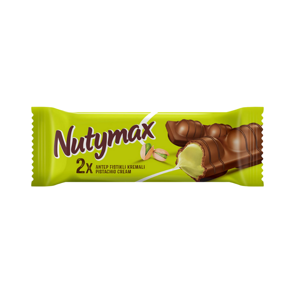 ŞÖLEN NUTYMAX ANTEP FISTIĞI KREMALI 44 GRÇİKOLATALI BARMarkasızMA.GOF.9607.04