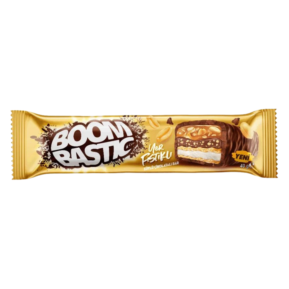 ŞÖLEN BOOMBASTIC YERFISTKLI BAR GOFRET 40 GRÇİKOLATALI BARMarkasızMA.GOF.9812.00