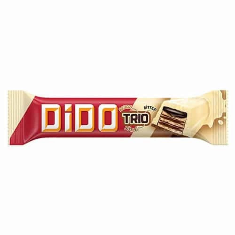 ÜLKER DİDO TRİO BYZ ÇİKOLATALI GOFRET 36,5 GRÇİKOLATALI GÖFRETÜLKER0131405